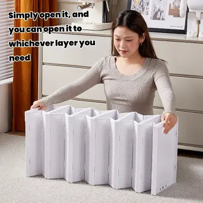 ShoeVault Smart Foldable Compact 4 Layer Shoe Rack